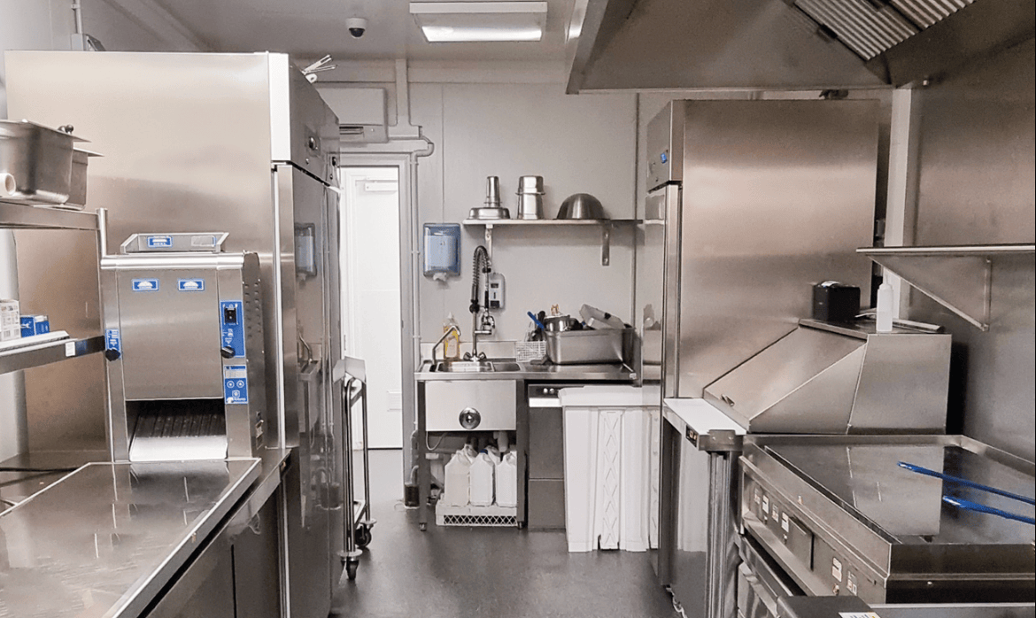 laboratoire de cuisine professionnel