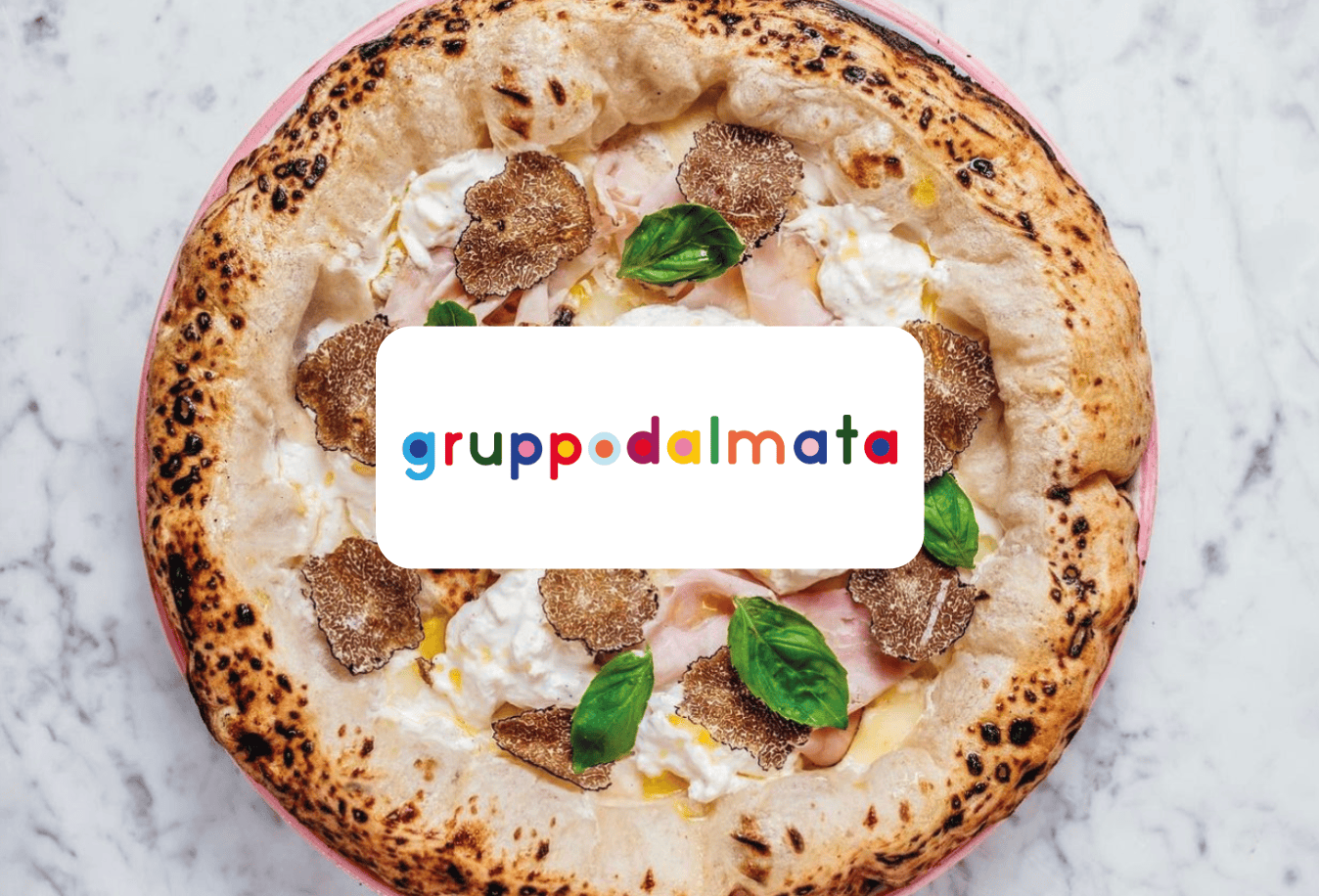 pizza à la truffe gruppo dalmata